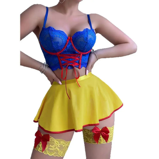 Unleash Your Bold Side with Stunning Sheer Mesh Lingerie: A Must-Have Halloween and Role Play Costume! 🔥👻