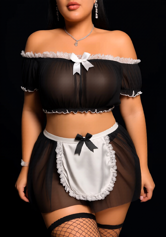 How to Choose a Strapless White Lace-Edge Maid Cosplay Lingerie Set (Comfortable, Confident, and Curvy-Friendly)